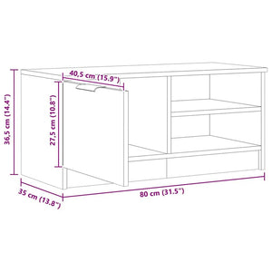 TV-Schrank Artisan Eiche 80 cm