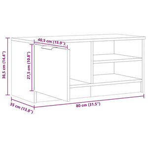 TV-Schränke Artisan-Eiche, 2er-Set