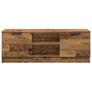 vidaXL Meuble TV aspect bois de récupération 102x35x36,5 cm Bois d'ingénierie