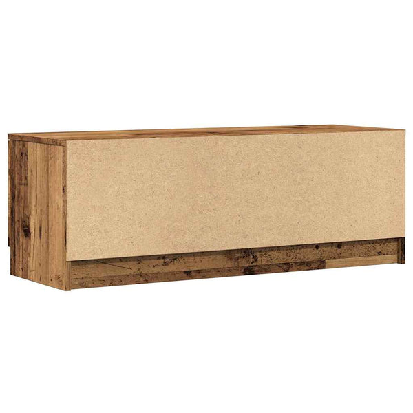 vidaXL Meuble TV aspect bois de récupération 102x35x36,5 cm Bois d'ingénierie