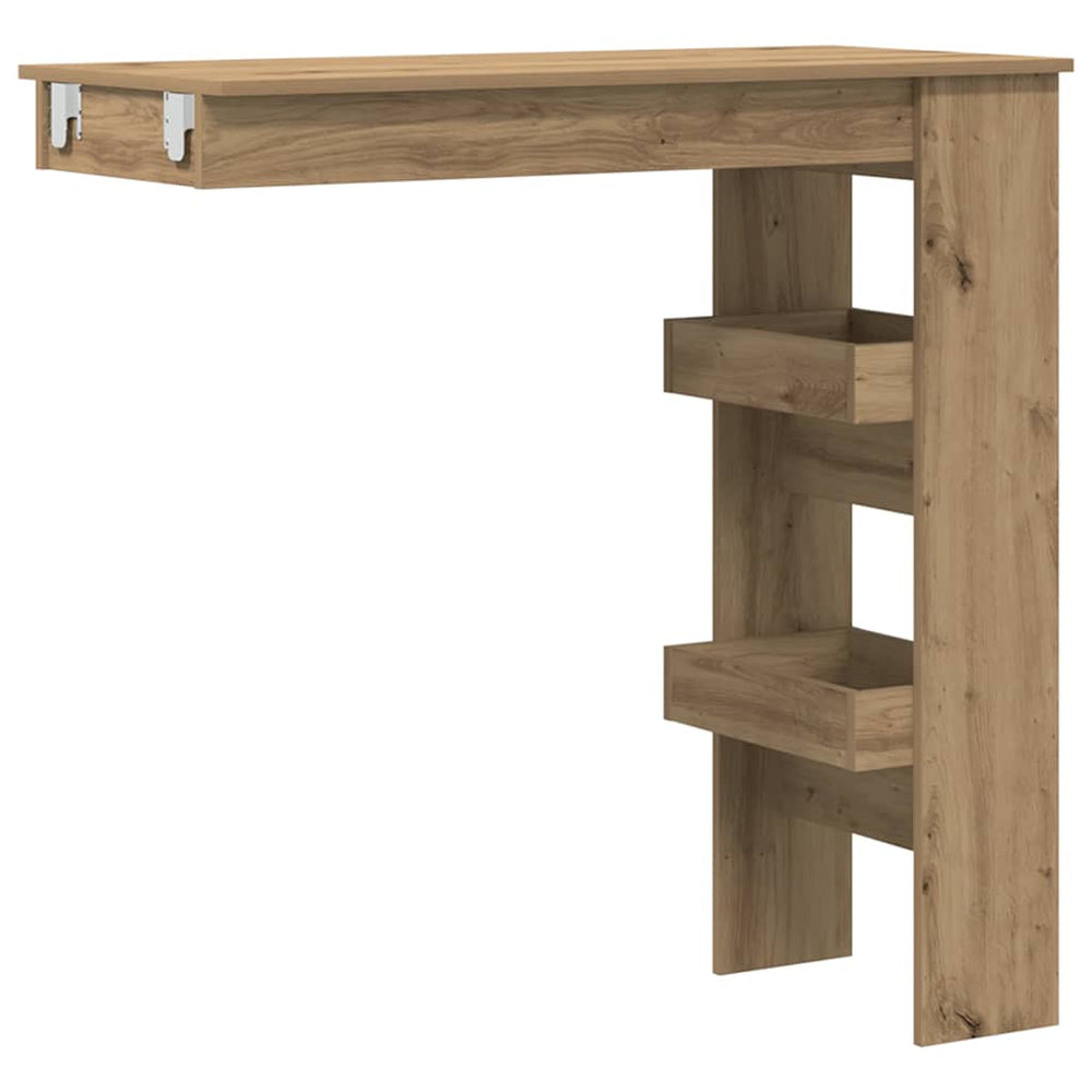 Wand-Bartisch Artisan Eiche, 102 cm