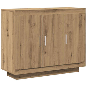 vidaXL Buffet Chêne Artisan 92x35x75 cm Bois d'ingénierie