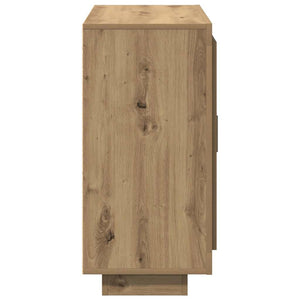vidaXL Buffet Chêne Artisan 92x35x75 cm Bois d'ingénierie