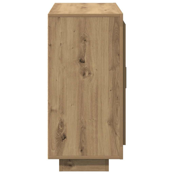 vidaXL Buffet Chêne Artisan 92x35x75 cm Bois d'ingénierie