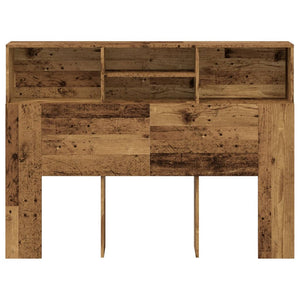 Kopfteil mit Stauraum Altholz 140 cm