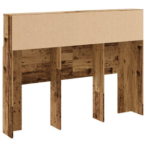 Kopfteil mit Stauraum Altholz 140 cm
