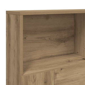 Kopfteilschrank Artisan Eiche 140 cm