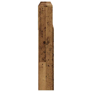 Kopfteil 160 cm mit Stauraum, Altholz-Optik