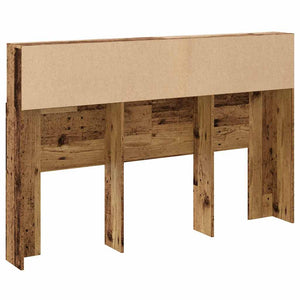 Kopfteil 160 cm mit Stauraum, Altholz-Optik