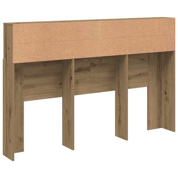 Kopfteil 160 cm mit Stauraum Artisan Eiche