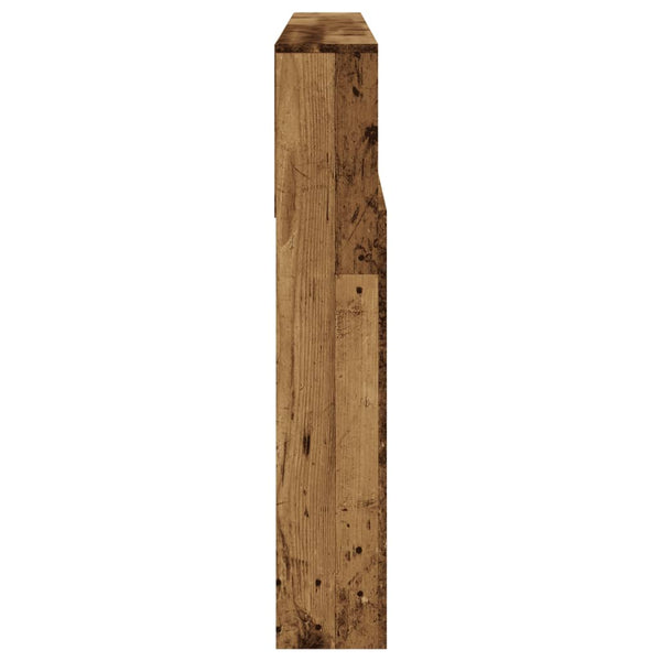 Kopfteil mit Stauraum Altholz 180 cm