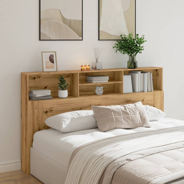 Kopfteilschrank Artisan Eiche 180 cm