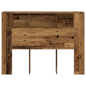 Kopfteil mit Stauraum Altholz 140 cm