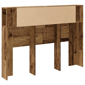 Kopfteil mit Stauraum Altholz 140 cm