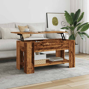 Couchtisch Altholz-Optik 101x49 cm