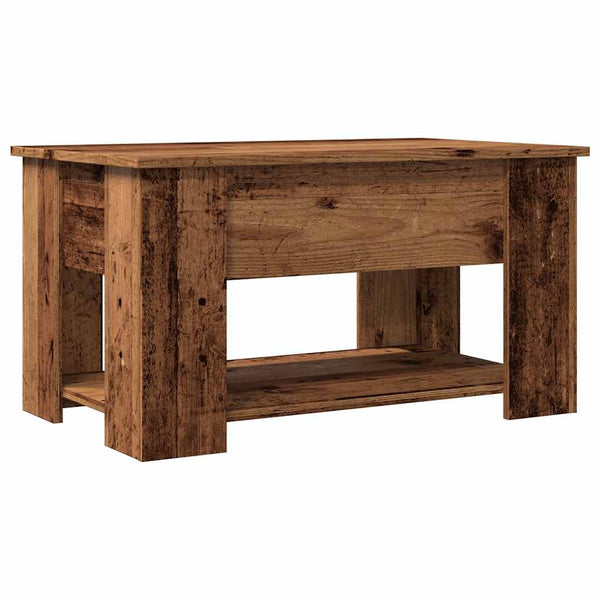 Couchtisch Altholz-Optik, 79x49 cm