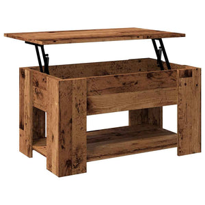 Couchtisch Altholz-Optik, 79x49 cm