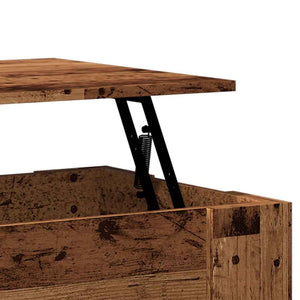 Couchtisch Altholz-Optik, 79x49 cm