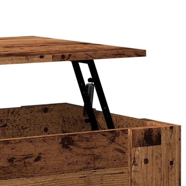 Couchtisch Altholz-Optik, 79x49 cm