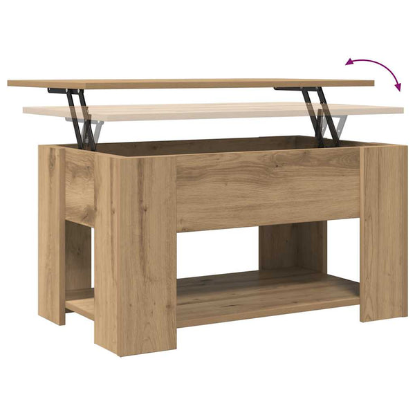 Couchtisch Artisan Eiche 79x49 cm