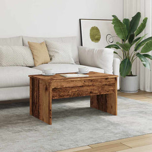 Couchtisch Altholz-Optik 80 cm