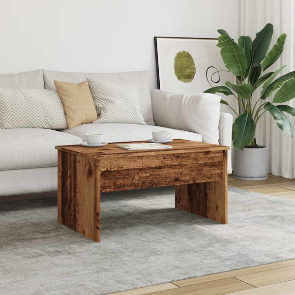 Couchtisch Altholz-Optik 80 cm