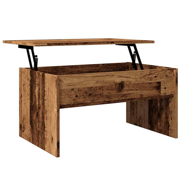 Couchtisch Altholz-Optik 80 cm
