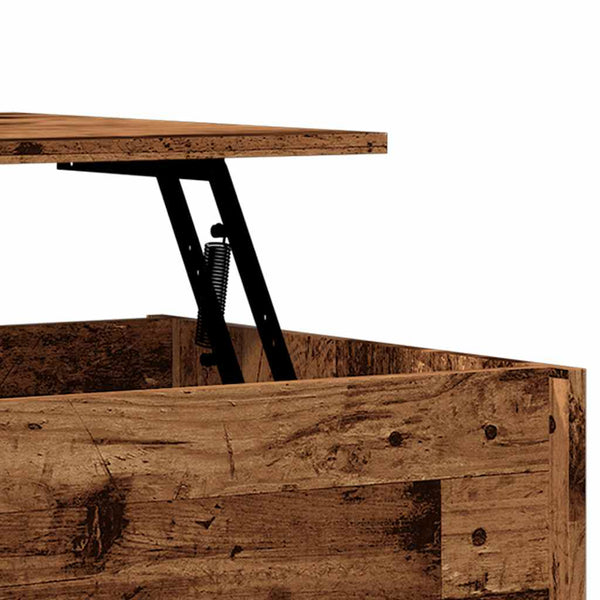 Couchtisch Altholz-Optik 80 cm