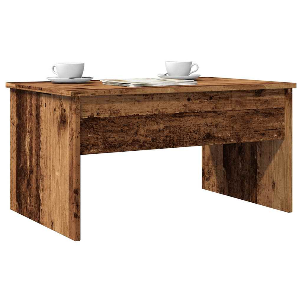Couchtisch Altholz-Optik 80 cm