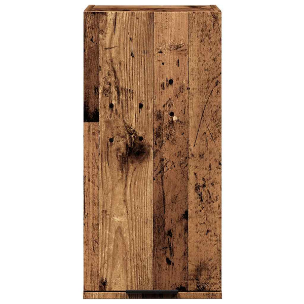 Wand-Badschrank Altholz-Optik 32x20x67 cm