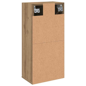 Wand-Badschrank Artisan-Eiche 32x20x67 cm