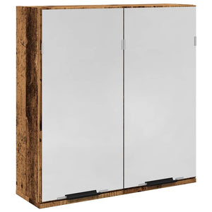 Bad-Spiegelschrank Altholz-Optik 64 cm