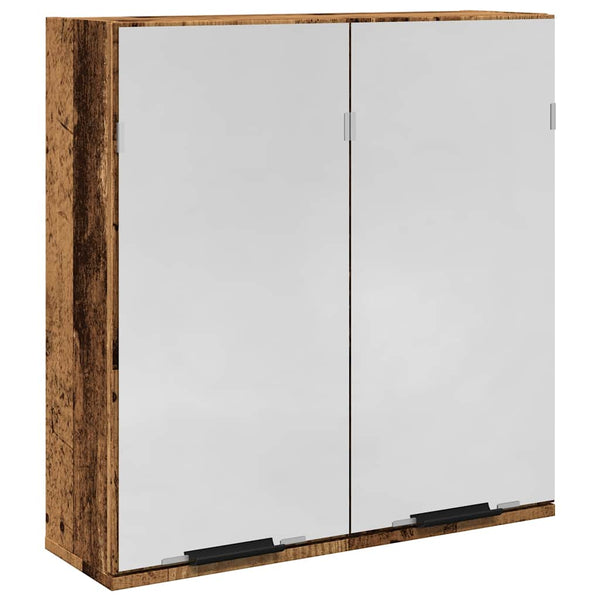 Bad-Spiegelschrank Altholz-Optik 64 cm