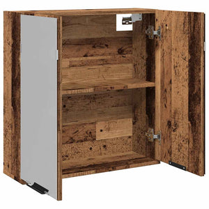 Bad-Spiegelschrank Altholz-Optik 64 cm