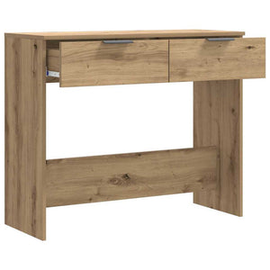 vidaXL Table console chêne artisanat 90x36x75 cm Bois d'ingénierie