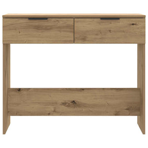 vidaXL Table console chêne artisanat 90x36x75 cm Bois d'ingénierie