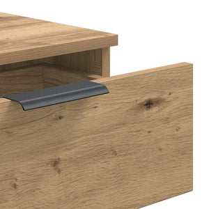 vidaXL Table console chêne artisanat 90x36x75 cm Bois d'ingénierie
