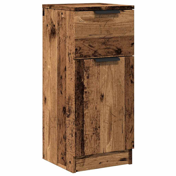 Sideboard Altholz-Optik 30x30x70 cm