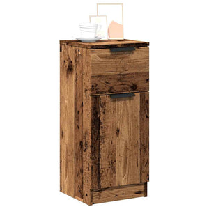 Sideboard Altholz-Optik 30x30x70 cm