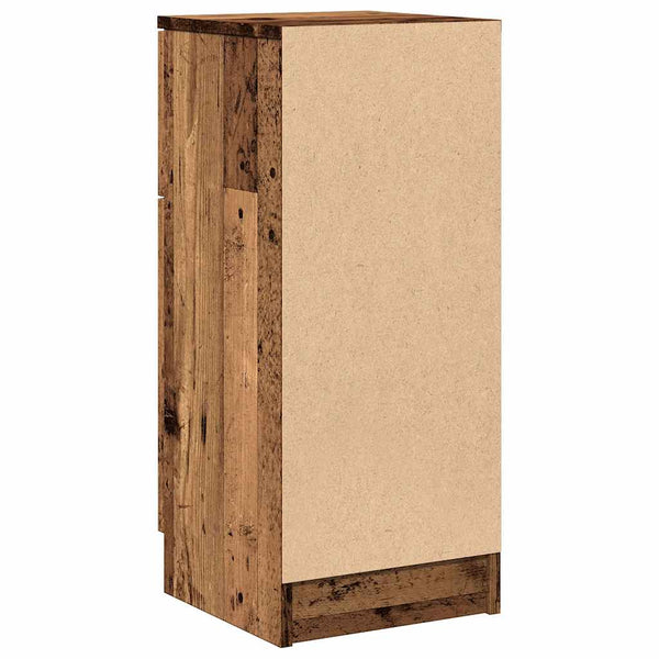 Sideboard Altholz-Optik 30x30x70 cm