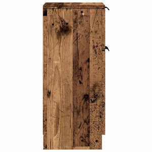 Sideboards 2er Set Altholz-Optik 30x70 cm