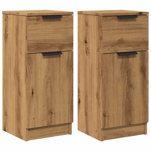 Sideboards 2er Set Artisan Eiche 30x70 cm