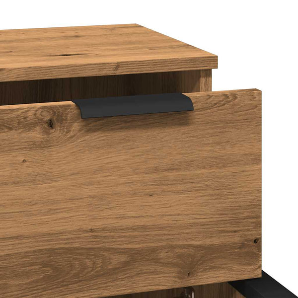 Sideboards 2er Set Artisan Eiche 30x70 cm