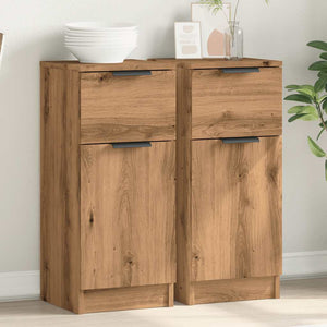 Sideboards 2er Set Artisan Eiche 30x70 cm