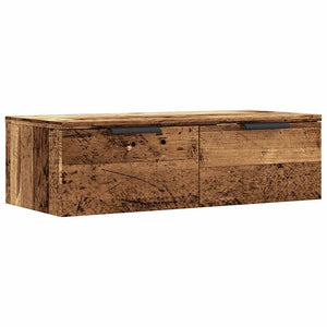 Wandschrank Altholz-Optik 68x30x20 cm