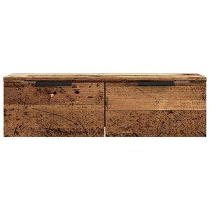 Wandschrank Altholz-Optik 68x30x20 cm