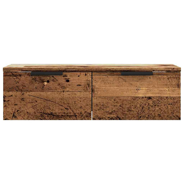 Wandschrank Altholz-Optik 68x30x20 cm