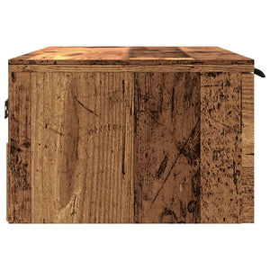 Wandschrank Altholz-Optik 68x30x20 cm