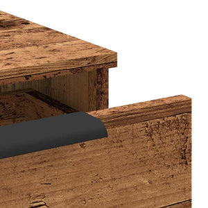 Wandschrank Altholz-Optik 68x30x20 cm