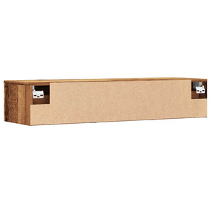 Wandschrank in Altholz-Optik, 102 cm